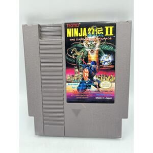 Ninja Gaiden 2 II: The Dark Sword Of Chaos (NES, 1990) Tested